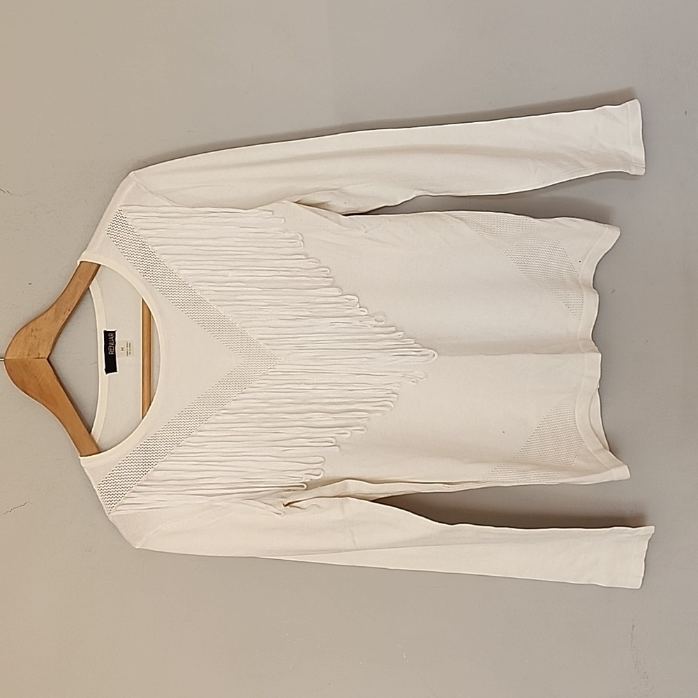 Renuar fringe style top